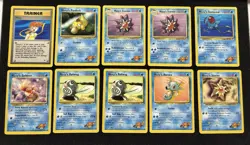 2000 Pokemon Misty’s Gym Hero’s - Vintage TCG Lot (10) - Image 1