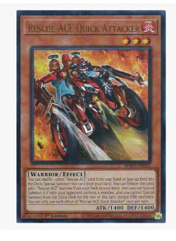 Rescue-ACE Quick Attacker - BPRO-EN023 - Ultra Rare YuGiOh - Image 1