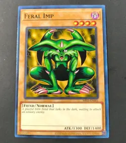Yu-Gi-Oh! Metal Raiders Feral Imp Common Card MRD-EN001 NM - Image 1