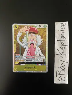 One Piece TCG Vegapunk eb02-056 Anime 25th Collection Foil SR EB-02 Xtra Booster - Image 1