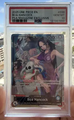 Boa Hancock (2025 PSA Magazine Promo) OP07-038 One Piece Promotion Cards Foil - Image 1