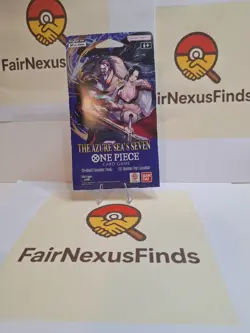 English Version OP14-EBO4 The Azure Sea's Seven One Piece Sleeved Booster - Image 1