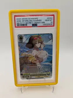 Weiss Schwarz Goddess Of Victory Nikke Anis Sparkling Summer SEC+ English - Image 1