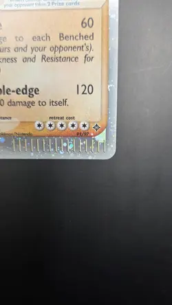 Golem EX 91/97 — Near Mint — EX Dragon — Rare Vintage Holo Pokemon Card - Image 5