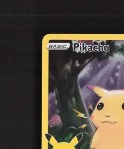 Pikachu 005/025 Celebrations Full Art Ultra Rare Holo Pokemon Card LP+ - Image 3