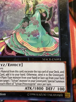 Yu-Gi-Oh Card MACR-EN093 SYLVAN PRINCESSPRITE Super Rare NM/Mint - Image 3