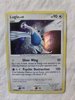 Pokemon Lugia Card 14/132 Secret Wonders Holo Rare - Image 1