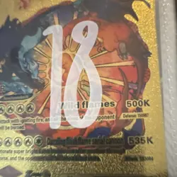 Pokemon Foil Card Lot Charizard VMAX, Pikachu, EX GX V Binder Pages English - Image 1