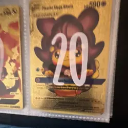 Pokemon Foil Card Lot Charizard VMAX, Pikachu, EX GX V Binder Pages English - Image 4