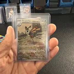 Beautifly #219/217 Ascended Heroes Pokemon Full Art Rare Holo NM Near Mint Card - Image 5