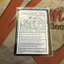 MTG Kozilek, Compleated Mystery Booster 2 Playtest Cards Regular - Image 1