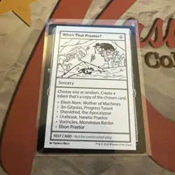 MTG Who's That PraetorU Mystery Booster 2 Playtest Cards Regular - Image 1