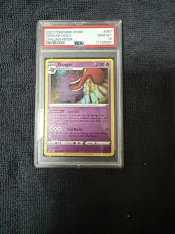 Pokemon Gengar TCG Holo Rare Card 057/198 Chilling Reign PSA 10 (Low Pop!) - Image 1