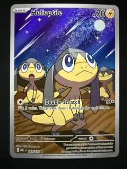 Helioptile 143/132 Me01 Mega Evolution Holo NM/M Pokemon TCG Card PSA Contender - Image 1