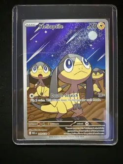 Helioptile 143/132 Me01 Mega Evolution Holo NM/M Pokemon TCG Card PSA Contender - Image 5
