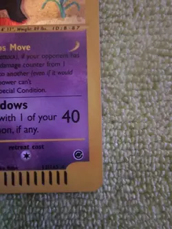 Pokemon Gengar TCG Expedition Base Set Holo Rare Card 13/165 - Image 4