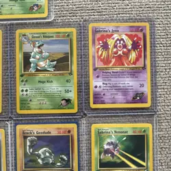 Pokemon Gym Challenge/ Hero’s 1st edition card lot. PACK FRESH NM/ M 17 Total - Image 5