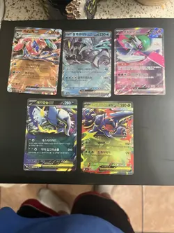 Pokemon korean ex Lot (10 cards) - Image 1