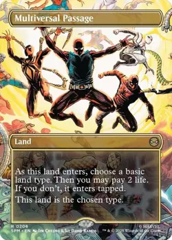 Multiversal Passage Showcase Marvel's Spider-Man NM MTG - Image 1