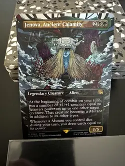 Magic The Gathering MTG - Jenova, Ancient Calamity (Borderless) Foil - FIN - Image 1