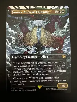 Magic The Gathering MTG - Jenova, Ancient Calamity (Borderless) Foil - FIN - Image 2