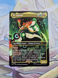 MTG - Dr Eggman - Non Foil - Sonic Secret Lair Drop - 2084 Mint / NM - Image 1