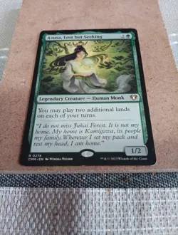 Azusa, Lost but Seeking - Commander Masters - Regular - Rare - Image 1