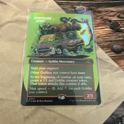 MTG Howlsquad Heavy (Borderless) Aetherdrift Foil #0342 - Image 2