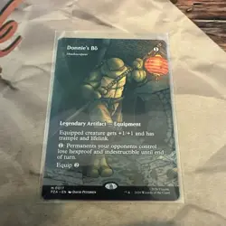 MTG Donnie's Bo - Shadowspear (Borderless) Teenage Mutant Ninja Turtles. #0017 - Image 1