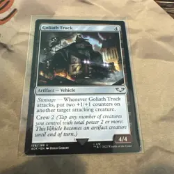 MTG Goliath Truck Universes Beyond: Warhammer 40000 Regular #158 - Image 1