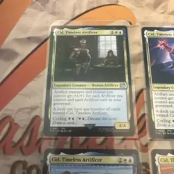 MTG Cid Timeless Artificer Lot Of 6! All Different! Final Fantasy! Hot! - Image 2