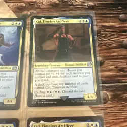 MTG Cid Timeless Artificer Lot Of 6! All Different! Final Fantasy! Hot! - Image 4