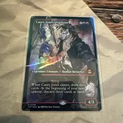 Casey Jones, Vigilante (0286) Showcase FOIL Teenage Mutant Ninja Turtles MYTHIC - Image 1