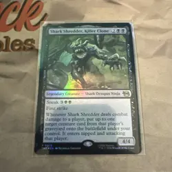 Shark Shredder, Killer Clone (Foil) - 0073 TMT Teenage Mutant Ninja Turtles MTG - Image 1