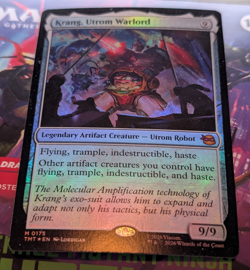 Krang, Utrom Warlord - 0175 - FOIL MTG TMT NM - Image 1