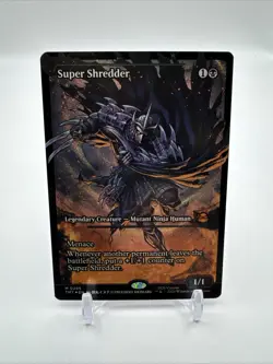 Super Shredder, Showcase Foil, MTG, TMNT, Mint - Image 1