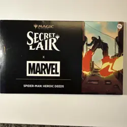 MTG Secret Lair x Spider-Man: Heroic Deeds NON FOIL COLORS REGULAR FAST SHIPPING - Image 1