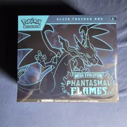 Pokemon TCG Phantasmal Flames ETB Elite Trainer Box FACTORY SEALED FREE SHIP - Image 1