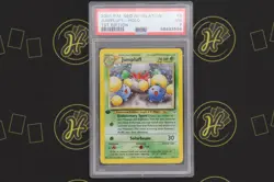 Jumpluff 9/64 Neo Revelation 1st Ed 2001 Pokemon Card NM PSA 7 - Image 1