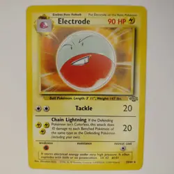 Electrode 18/64 Base Set Pokemon TCG Trading Card LP+ - Image 1