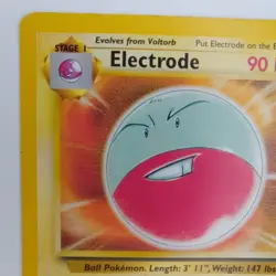 Electrode 18/64 Base Set Pokemon TCG Trading Card LP+ - Image 3