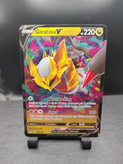 Giratina V 130/196 Lost Origin Full Art Holo Rare Pokemon Card NM - Image 1