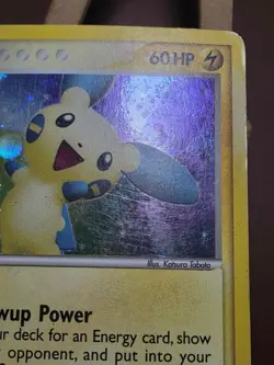 SWIRL HP Pokemon Ex Trainer Kit Minun 6/12 Holo Rare - Image 2