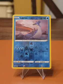 Lapras - 048/202 - Pokemon SWSH01: Sword & Shield Base Set Reverse Holo NM - Image 1