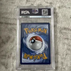 2025 Pokemon Destined Rivals Ethan's Typhlosion Illustration Rare PSA 9 Full Art - Image 2