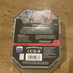 POKEMON TCG Pokemon Slashing Legends Tin Koraidon-EX FACTORY SEALED TIN - Image 3