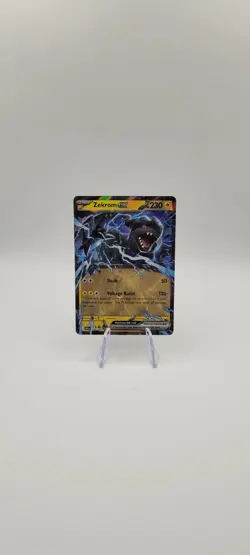 Pokemon TCG: Zekrom ex 034/086 Double Rare - Black Bolt -NM - Image 2