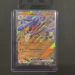 Cynthia's Garchomp ex Holo Double Rare SV10: Destined Rivals 104/182 NM Pokemon - Image 1