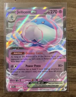 Jellicent ex (#045/086) - Holofoil SV - White Flare NM Pokemon - Image 1