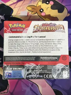 Paldea Evolved Booster Box - Factory Sealed (ENGLISH) Pokemon *NEW* - Image 3